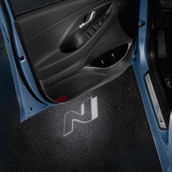 Hyundai i30 Fastback LED Türprojektion mit N-Logo